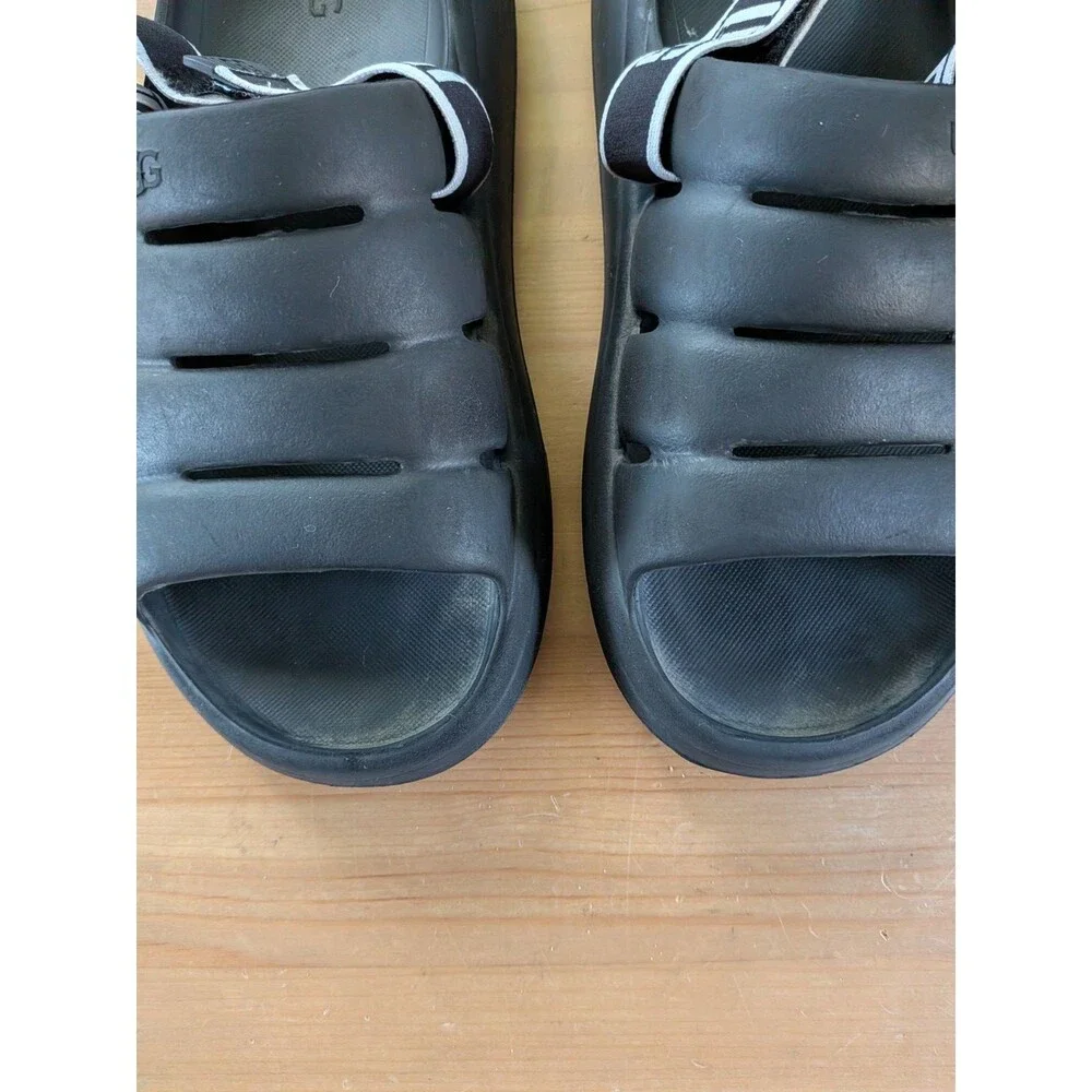 UGG Men's Sport Yeah Slides Slingback Sandals Black M9 W11 Shoes Beach Shoes